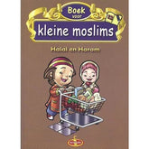 Kinderboek cover van kleine moslims deel 12 full color halal en haram